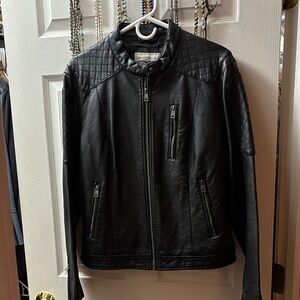 Woman’s Black Leather Levi’s  Jacket